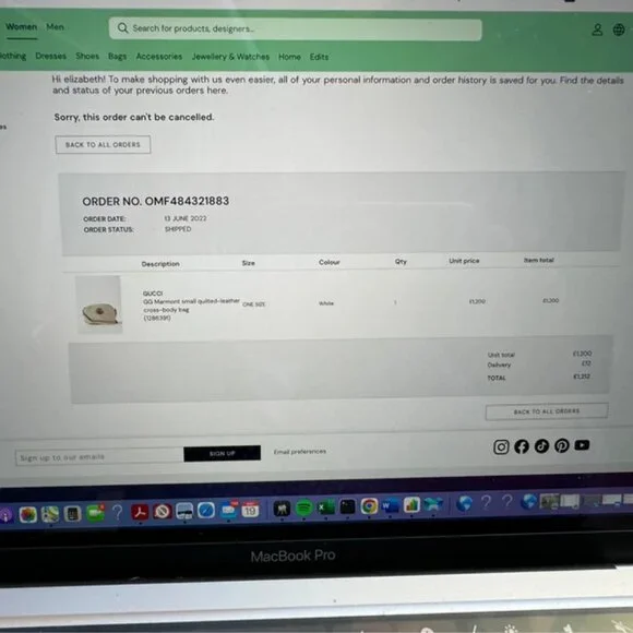 Gucci GG Marmont Small Shoulder Bag - Picture 10 of 10